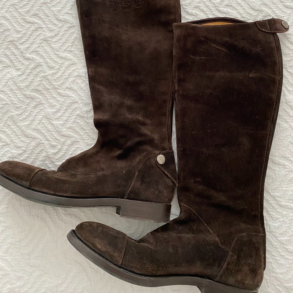 Alberto Fasciani Suede Brown Boots